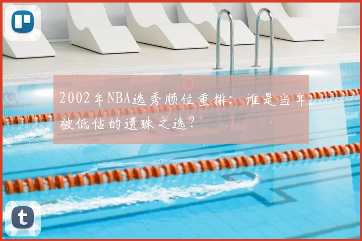 2002年NBA选秀顺位重排:谁是当年被低估的遗珠之选?