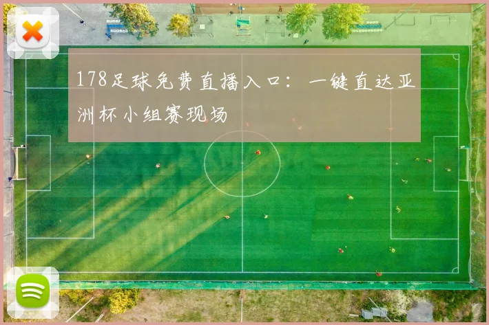 178足球免费直播入口：一键直达亚洲杯小组赛现场